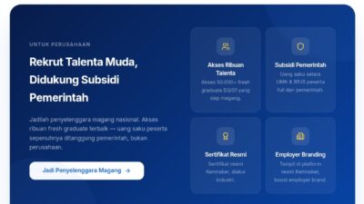 MagangHub Kemnaker 2026 Dibuka Juli, Cek Jadwal, Syarat, Link dan Cara Daftar